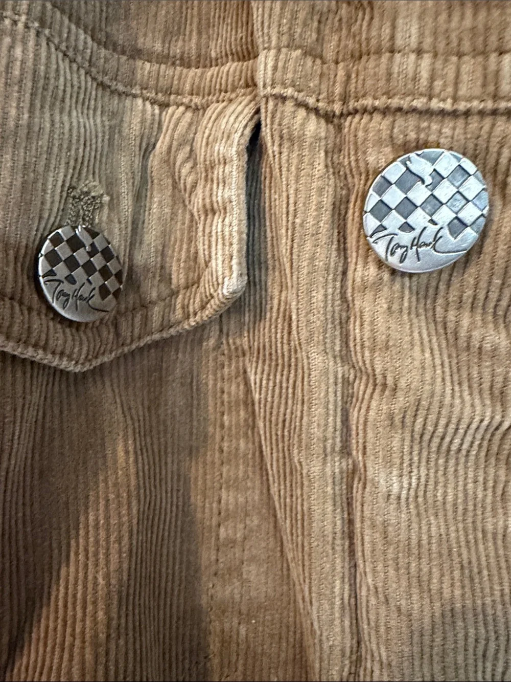 Hawk Sherpa-Lined Corduroy Jacket in Camel